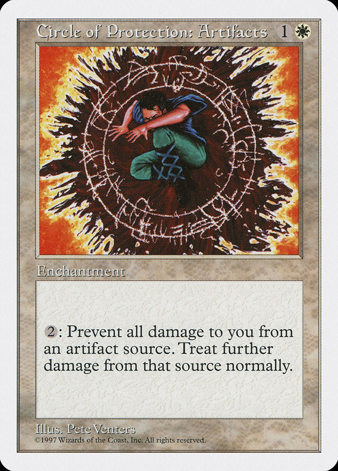 Circle of Protection: Artifacts, Fifth edition Card Art