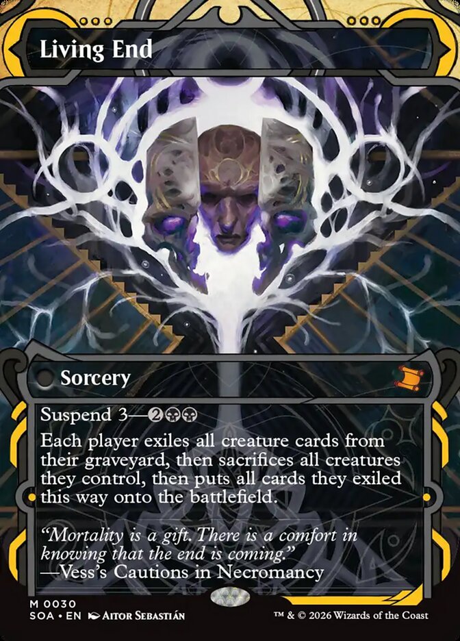 Living End, Secrets Of Strixhaven Mystical Archive Card Art