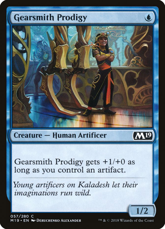 Gearsmith Prodigy, Core Set 2019 Card Art