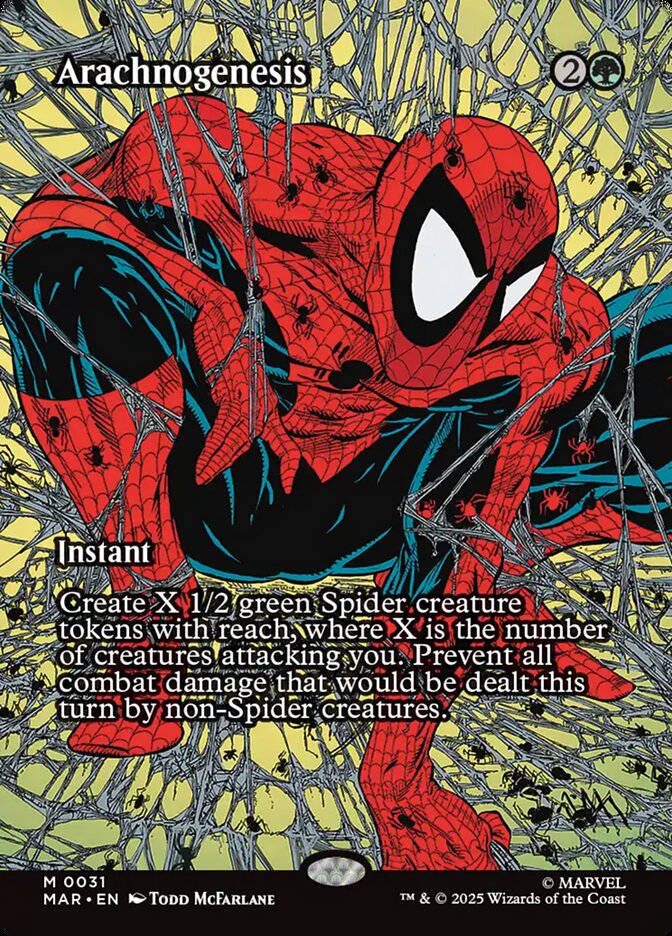 Arachnogenesis, Marvel Universe Card Art