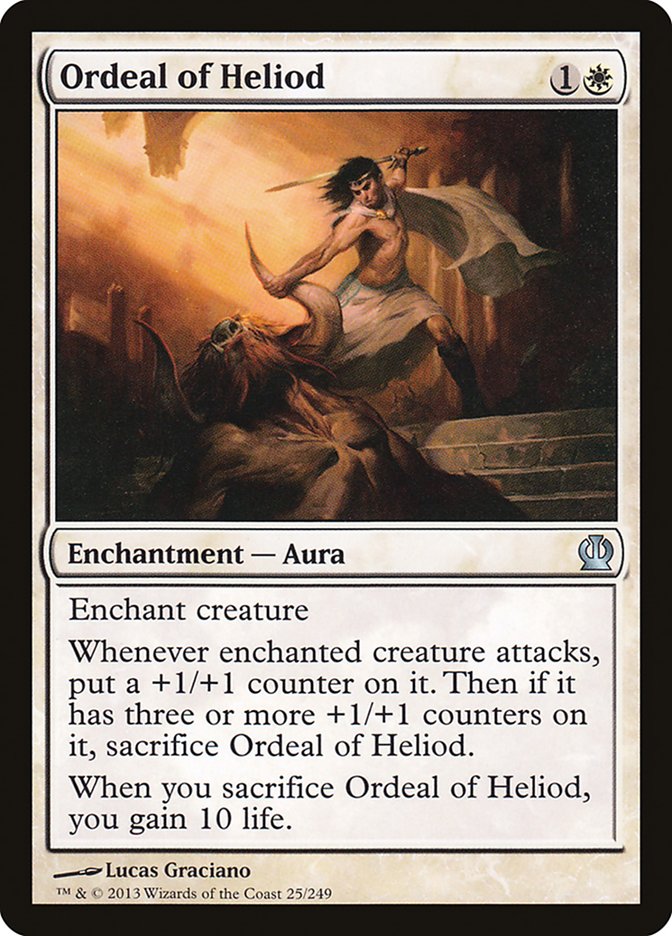 Ordeal of Heliod, Theros Card Art