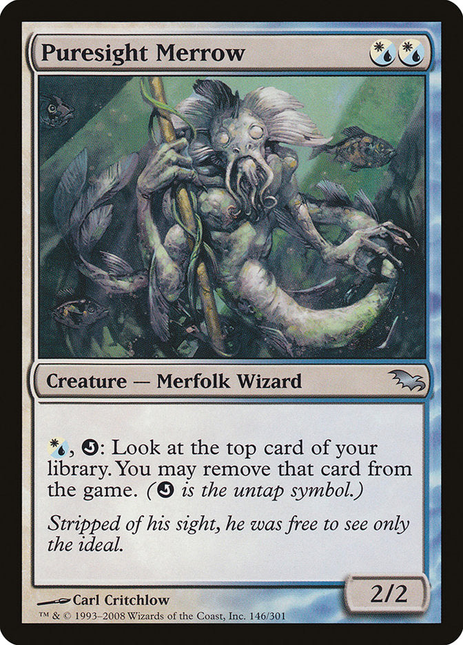 Puresight Merrow, Shadowmoor Card Art