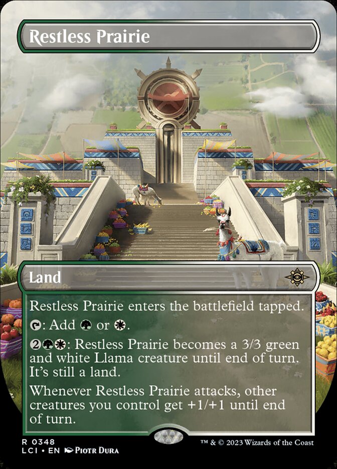 Restless Prairie, The Lost Caverns Of Ixalan Card Art
