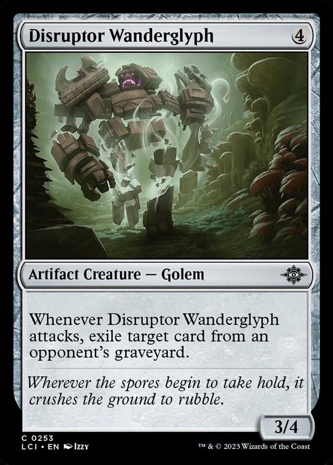 Disruptor Wanderglyph, The lost caverns of ixalan Card Art