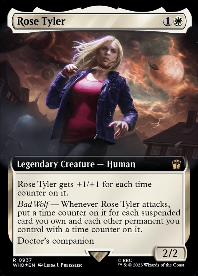 Rose Tyler, Doctor Who Card Art