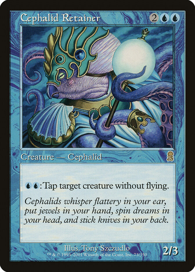Cephalid Retainer, Odyssey Card Art