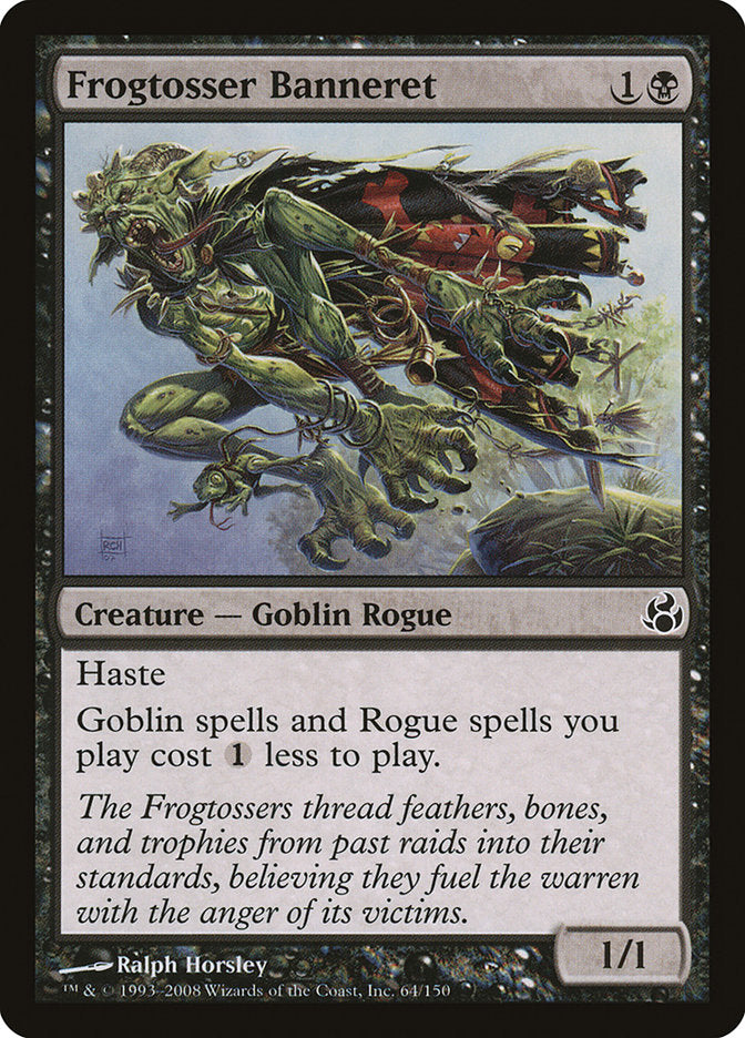 Frogtosser Banneret, Morningtide Card Art