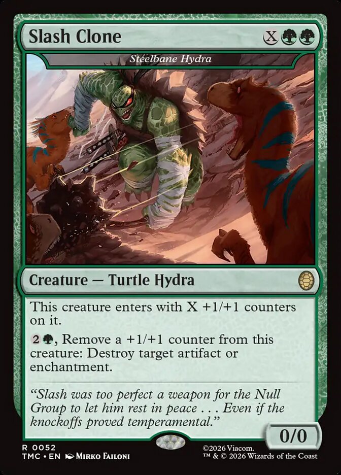 Steelbane Hydra, Teenage Mutant Ninja Turtles Eternal Card Art