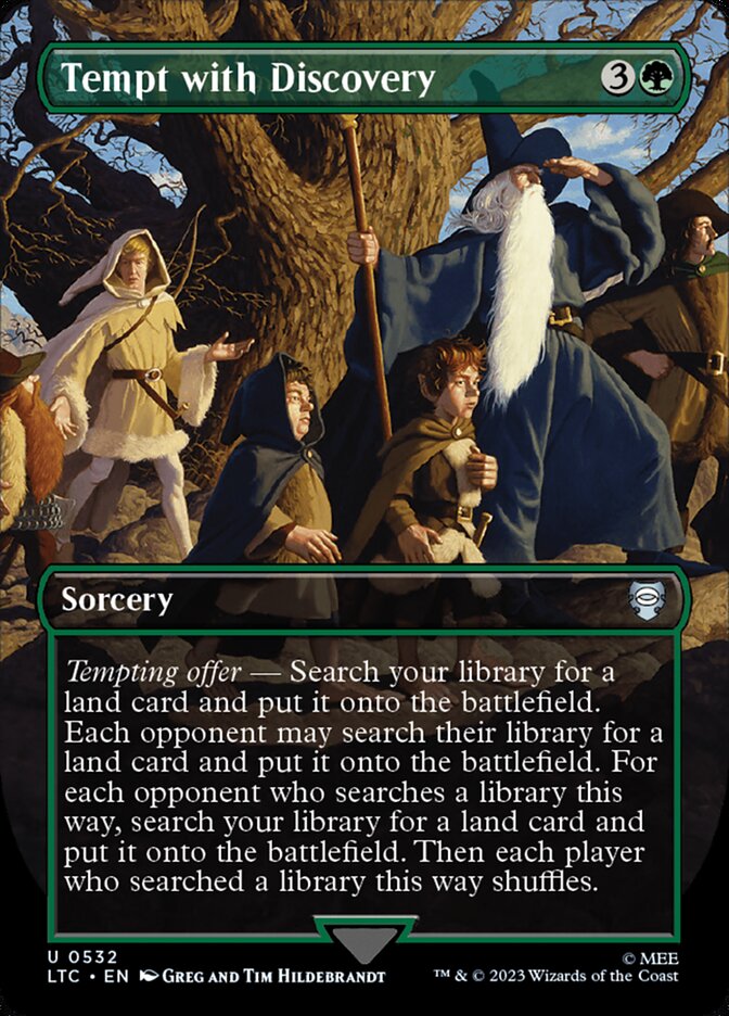 Tempt with Discovery, Tales Of Middle-Earth Commander Card Art