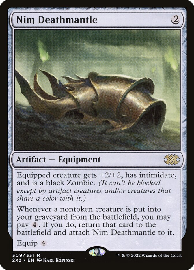 Nim Deathmantle, Double Masters 2022 Card Art