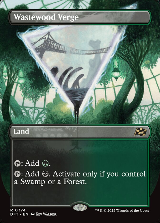 Wastewood Verge, Aetherdrift Card Art