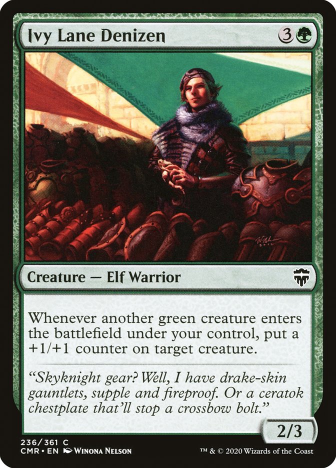 Ivy Lane Denizen, Commander legends Card Art