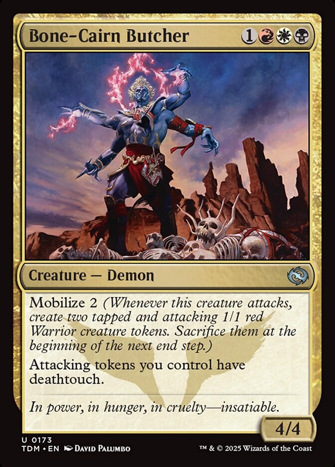 Bone-Cairn Butcher, Tarkir: dragonstorm Card Art