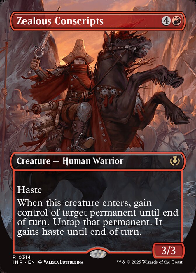 Zealous Conscripts, Innistrad Remastered Card Art