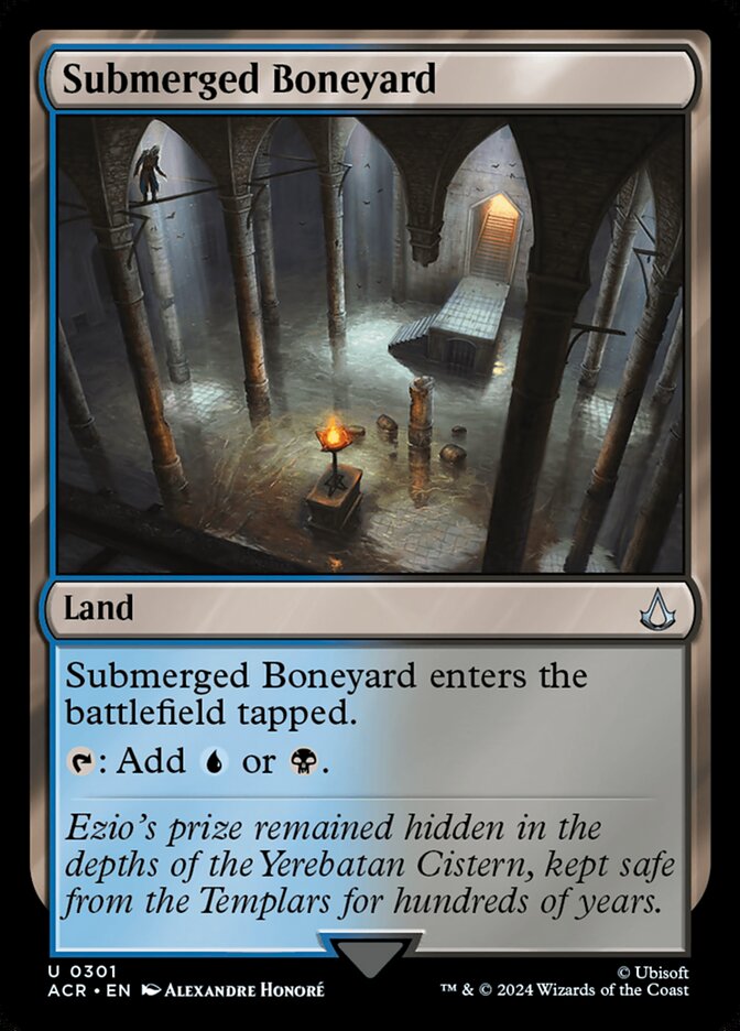 Submerged Boneyard, Assassin'S Creed Card Art