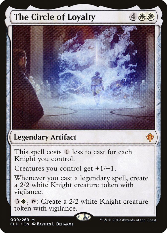 The Circle of Loyalty, Throne Of Eldraine Card Art