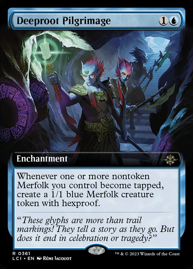 Deeproot Pilgrimage, The Lost Caverns Of Ixalan Card Art