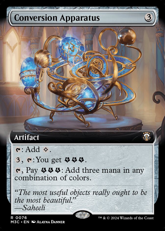 Conversion Apparatus, Modern horizons 3 commander Card Art
