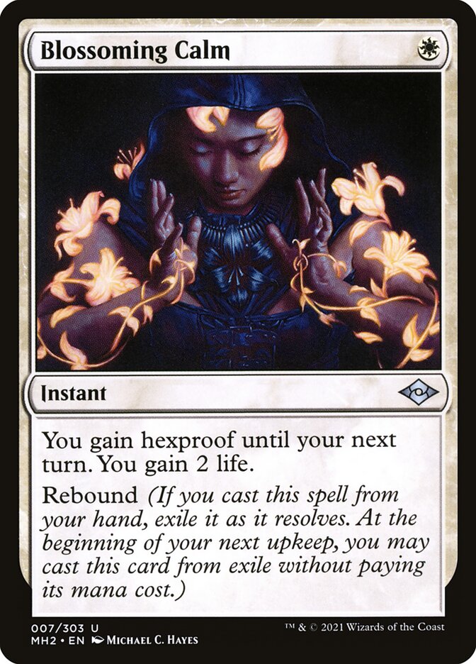 Blossoming Calm, Modern horizons 2 Card Art