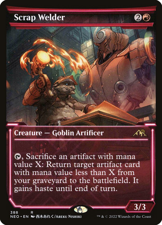 Scrap Welder, Kamigawa: neon dynasty Card Art