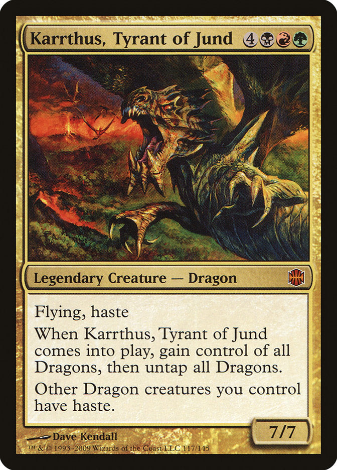 Karrthus, Tyrant of Jund, Alara Reborn Card Art