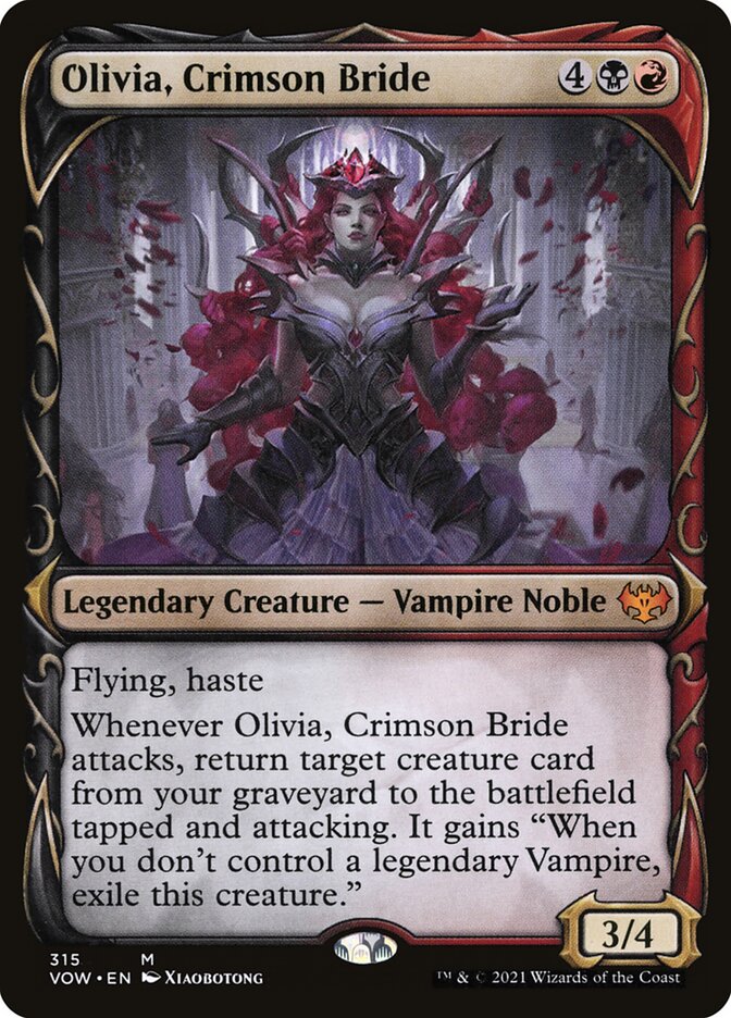 Olivia, Crimson Bride, Innistrad: Crimson Vow Card Art