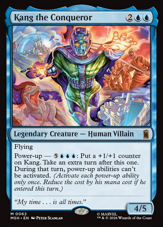 Kang the Conqueror, Marvel Super Heroes Card Art