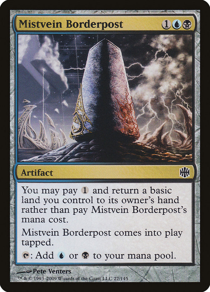 Mistvein Borderpost, Alara Reborn Card Art