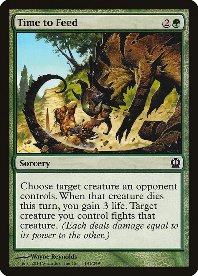 Time to Feed, Theros Card Art