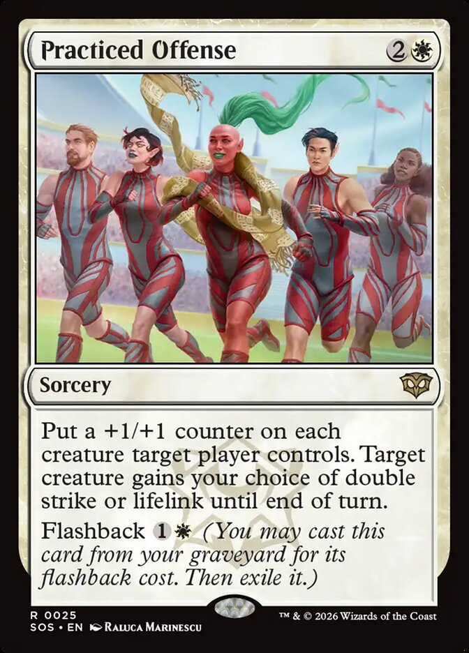 Practiced Offense, Secrets Of Strixhaven Card Art