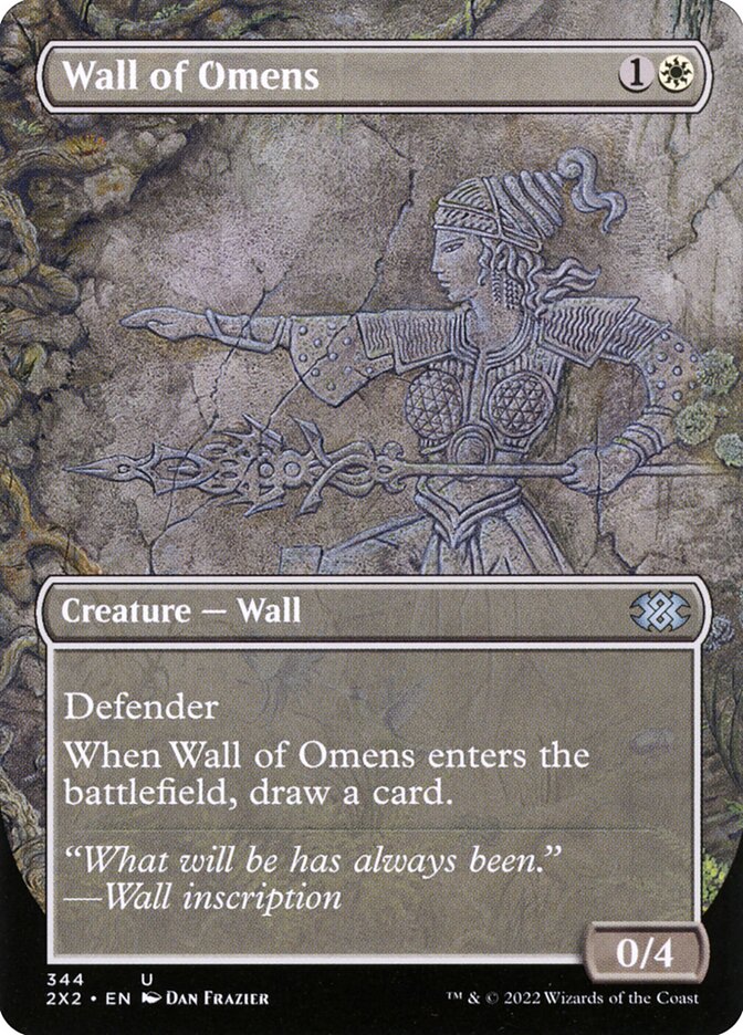 Wall of Omens, Double masters 2022 Card Art