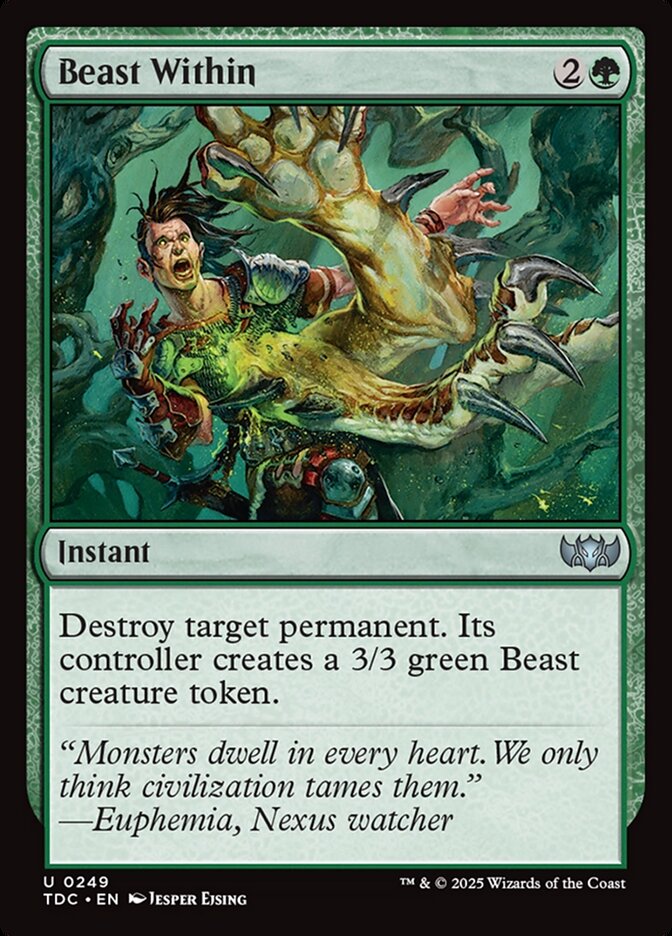 Beast Within, Tarkir: Dragonstorm Commander Card Art