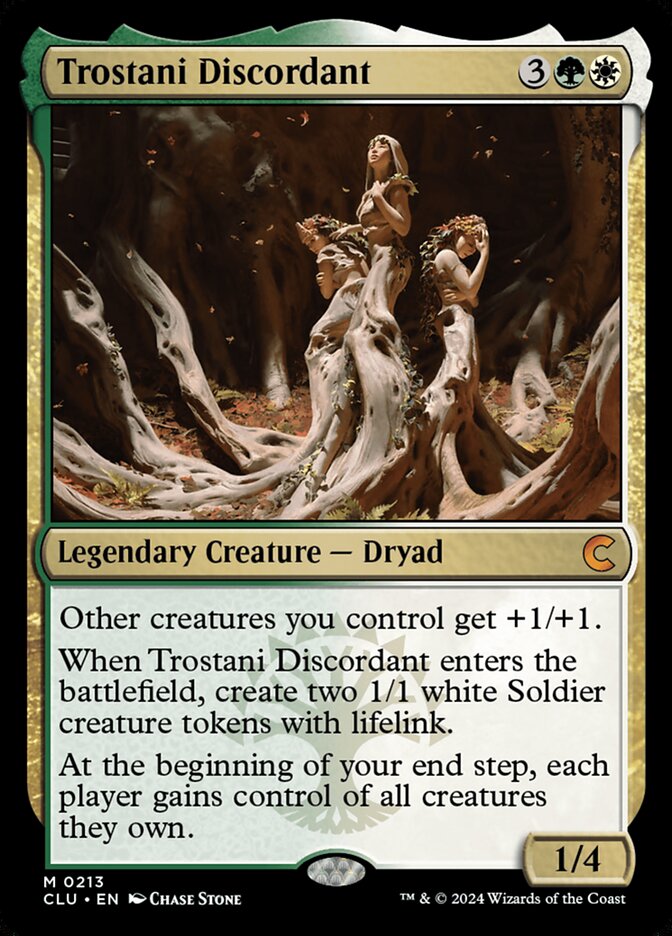 Trostani Discordant, Ravnica: clue edition Card Art