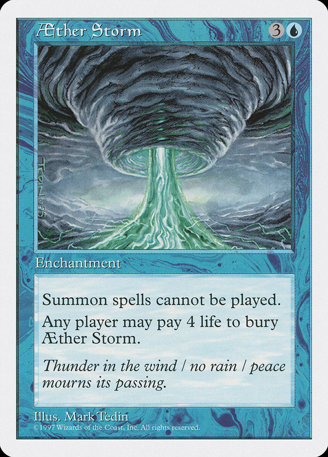 Aether Storm, Fifth edition Card Art