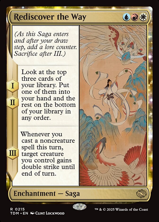 Rediscover the Way, Tarkir: dragonstorm Card Art
