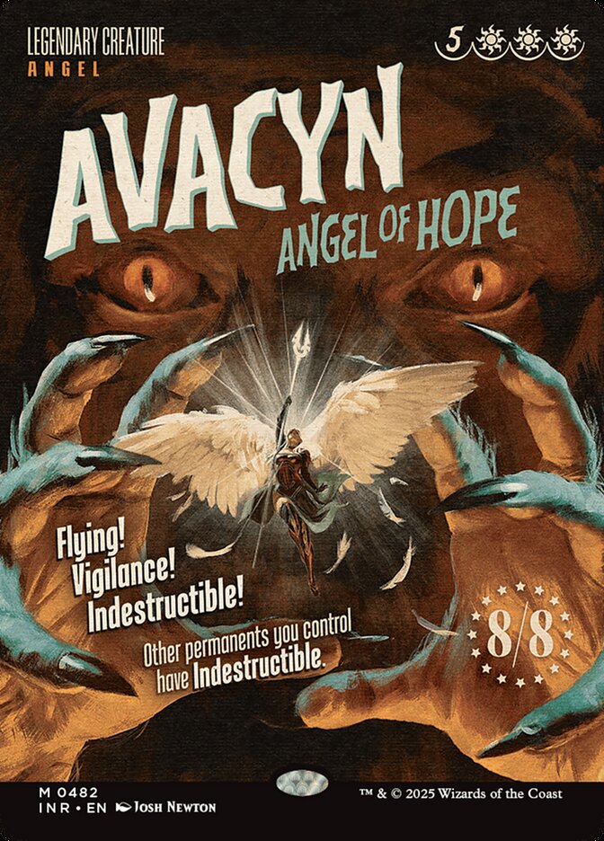 Avacyn, Angel of Hope, Innistrad Remastered Card Art