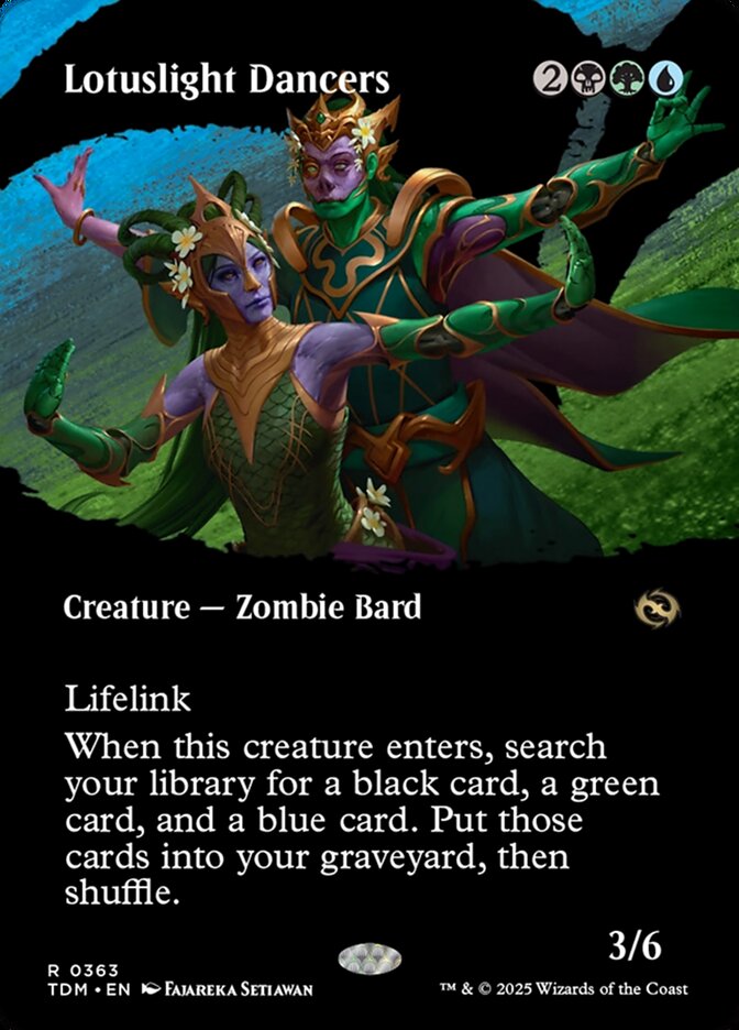 Lotuslight Dancers, Tarkir: dragonstorm Card Art