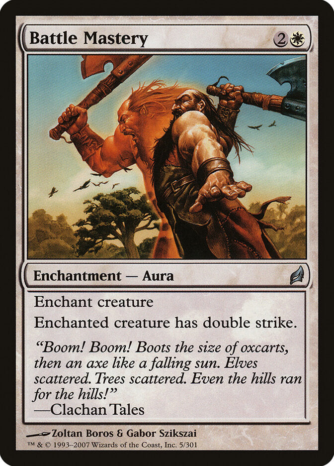 Battle Mastery, Lorwyn Card Art