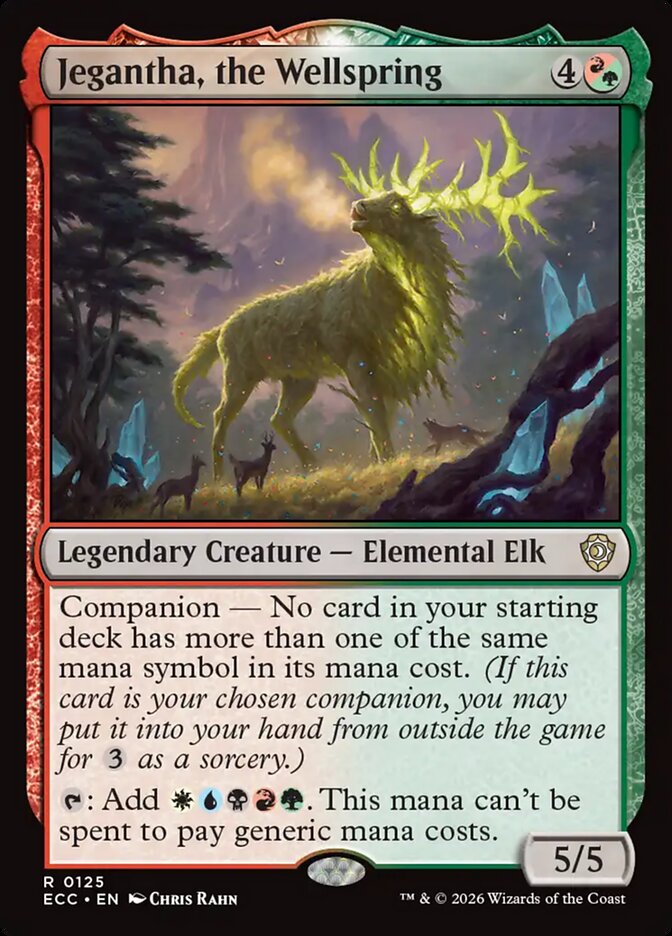 Jegantha, the Wellspring, Lorwyn Eclipsed Commander Card Art