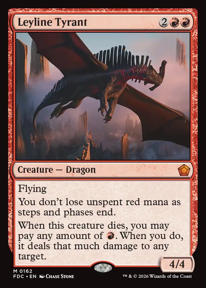 Leyline Tyrant, Foundations Commander Card Art