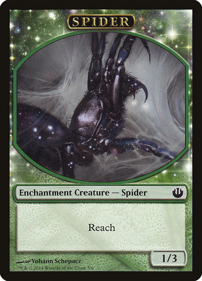 Spider, Journey Into Nyx Tokens Card Art