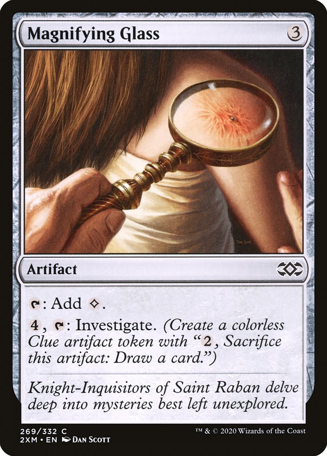 Magnifying Glass, Double masters Card Art