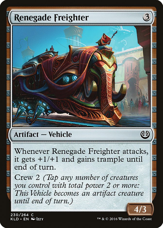 Renegade Freighter, Kaladesh Card Art