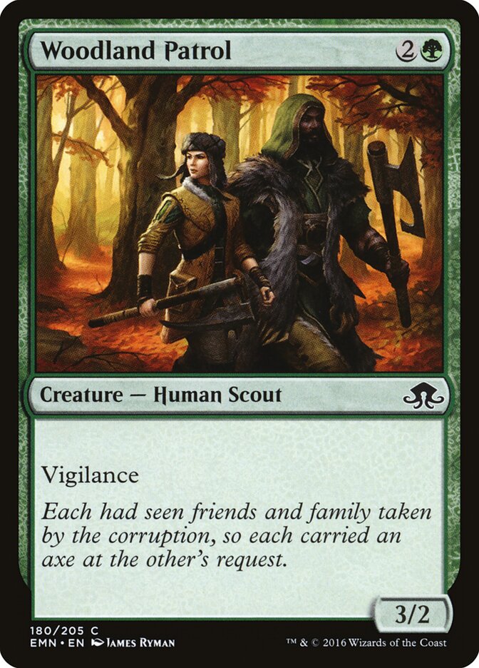 Woodland Patrol, Eldritch Moon Card Art