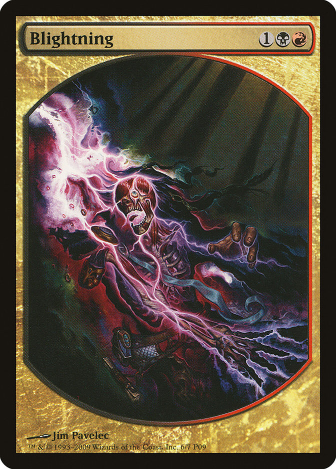 Blightning, Magic Player Rewards 2009 Card Art
