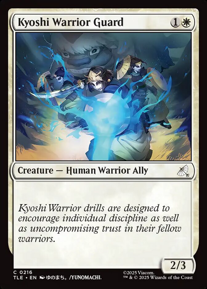 Kyoshi Warrior Guard, Avatar: The Last Airbender Eternal Card Art