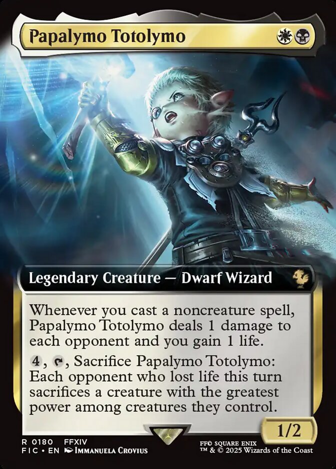 Papalymo Totolymo, Final Fantasy Commander Card Art