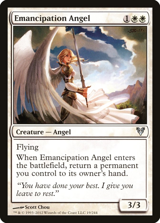 Emancipation Angel, Avacyn Restored Card Art