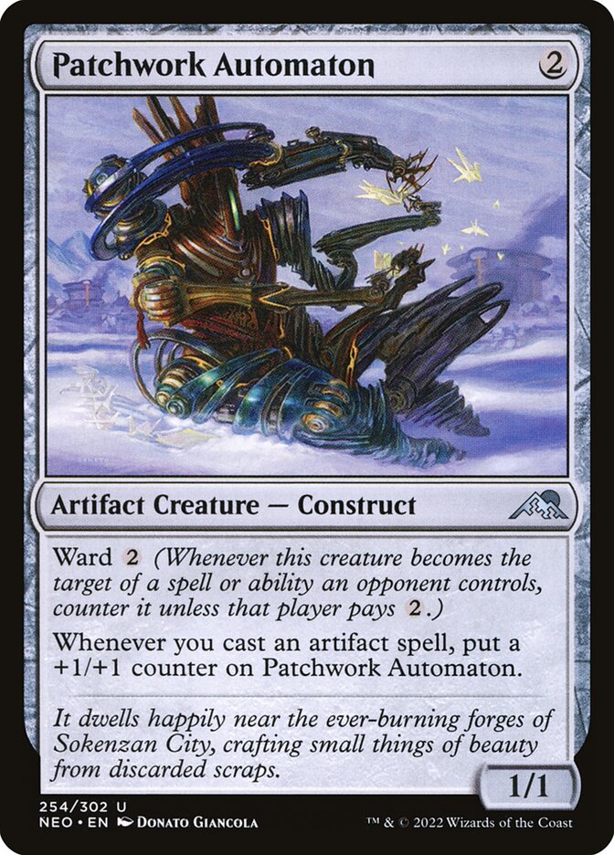 Patchwork Automaton, Kamigawa: neon dynasty Card Art