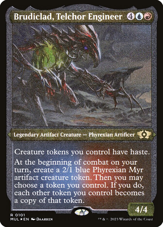 Brudiclad, Telchor Engineer - Etched Foil